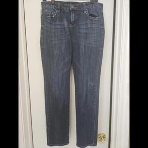 Kut from the Kloth Classic Women's Dark Blue Straight-Leg Jeans